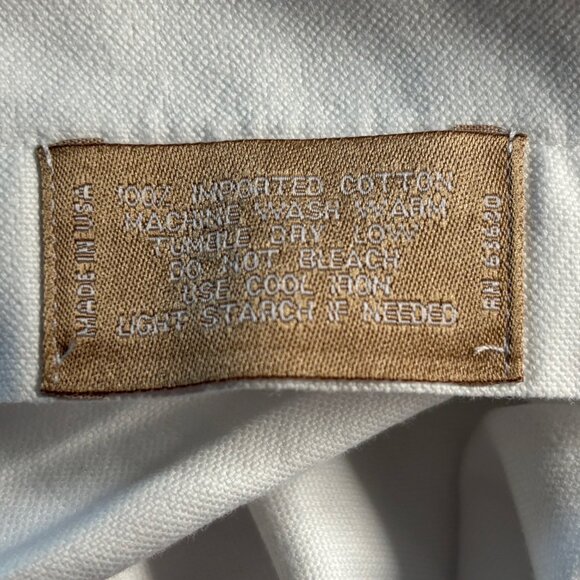 Gitman Bros. White Button Down Oxford Shirt 100% Cotton Mens Size 17.5 / 34 - Picture 10 of 10